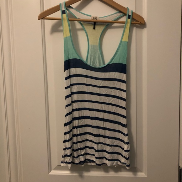 Striped Racerback Tank - Picture 5 of 6